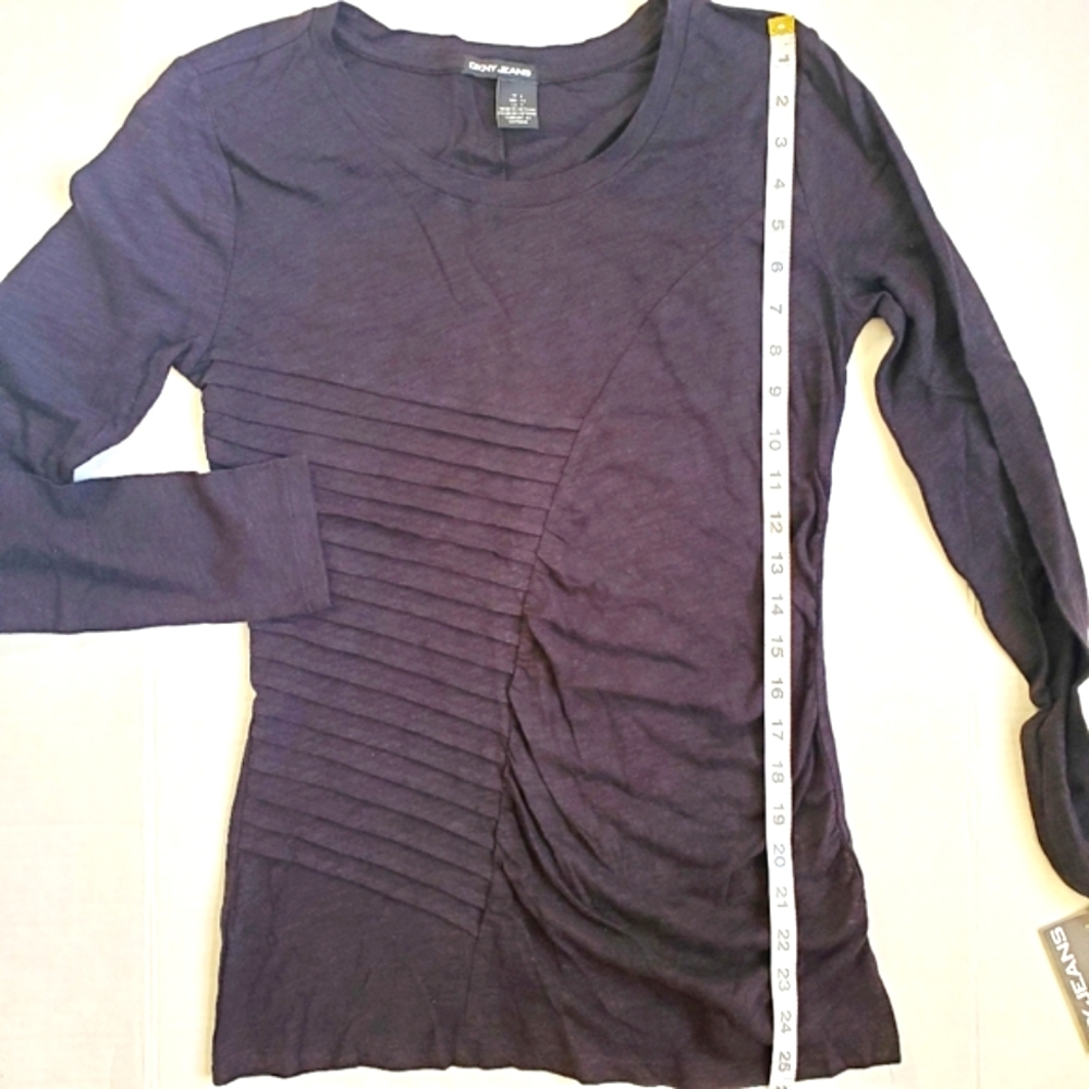NWT DKNY blouse with shirring